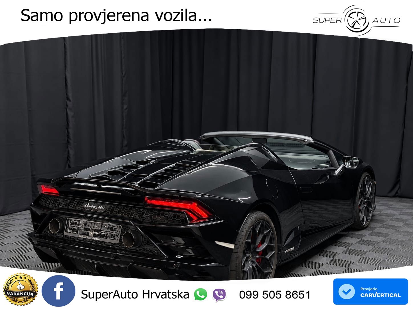 Lamborghini Huracan EVO Spyder 5.2 V10 (610 KS) LDF