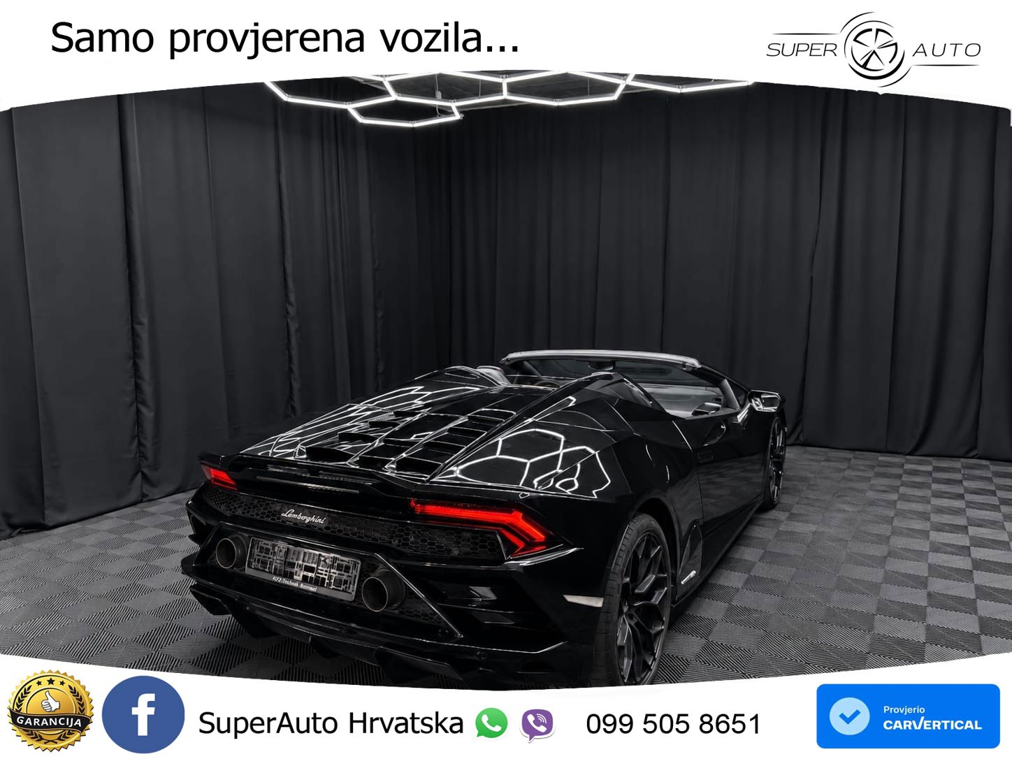 Lamborghini Huracan EVO Spyder 5.2 V10 (610 KS) LDF