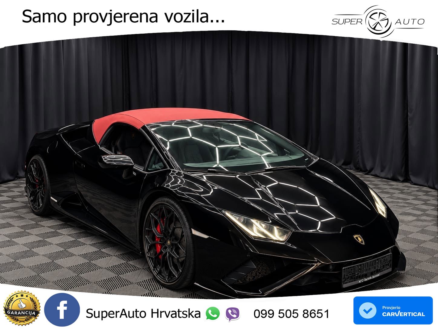Lamborghini Huracan EVO Spyder 5.2 V10 (610 KS) LDF