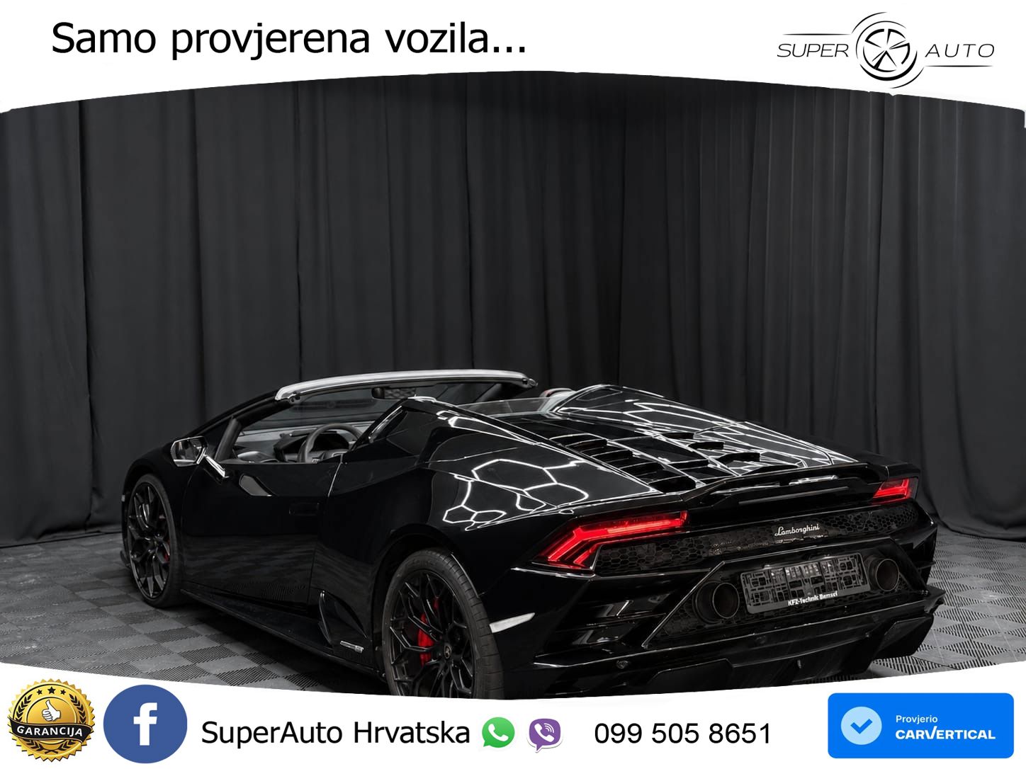 Lamborghini Huracan EVO Spyder 5.2 V10 (610 KS) LDF