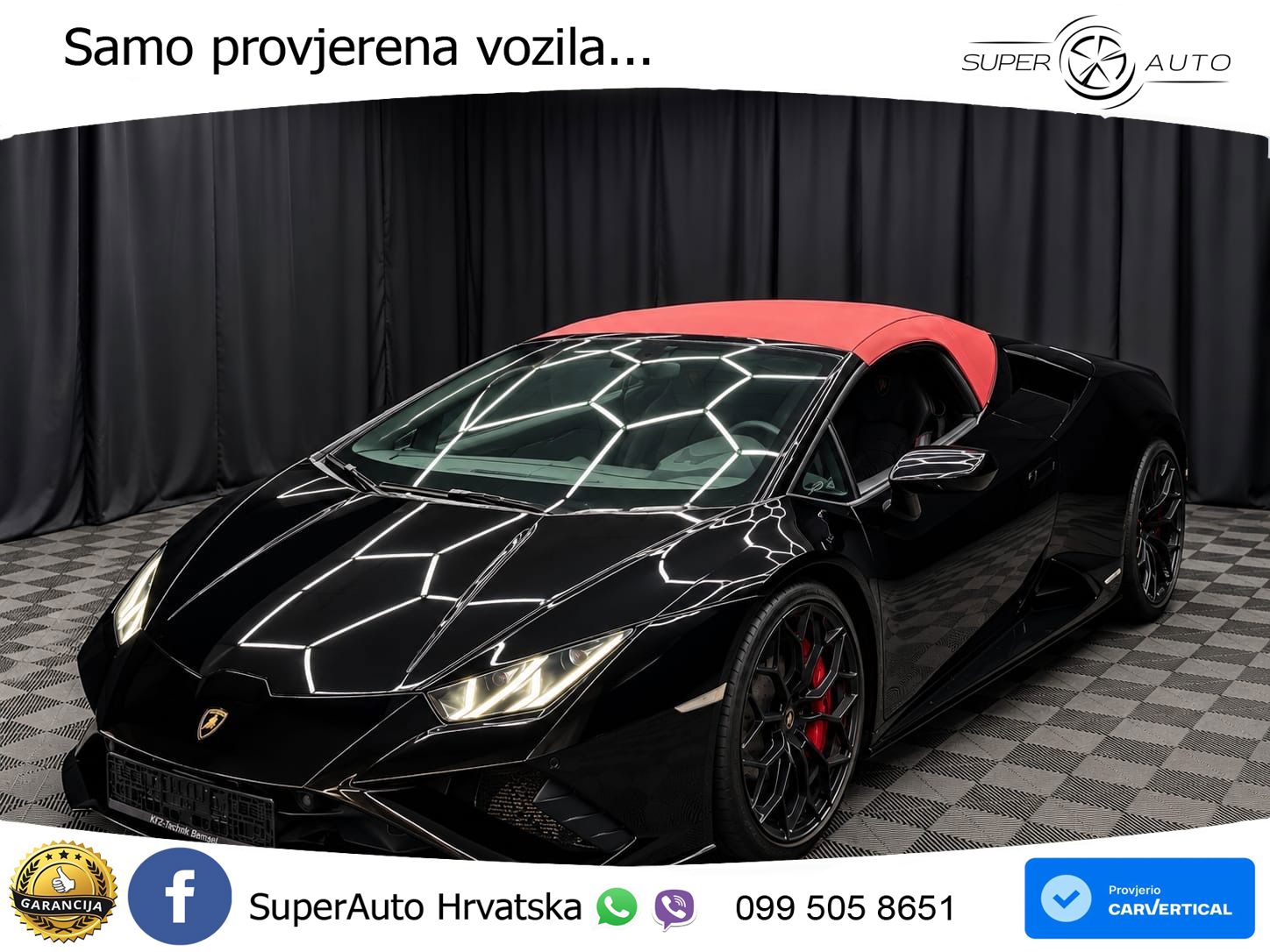Lamborghini Huracan EVO Spyder 5.2 V10 (610 KS) LDF
