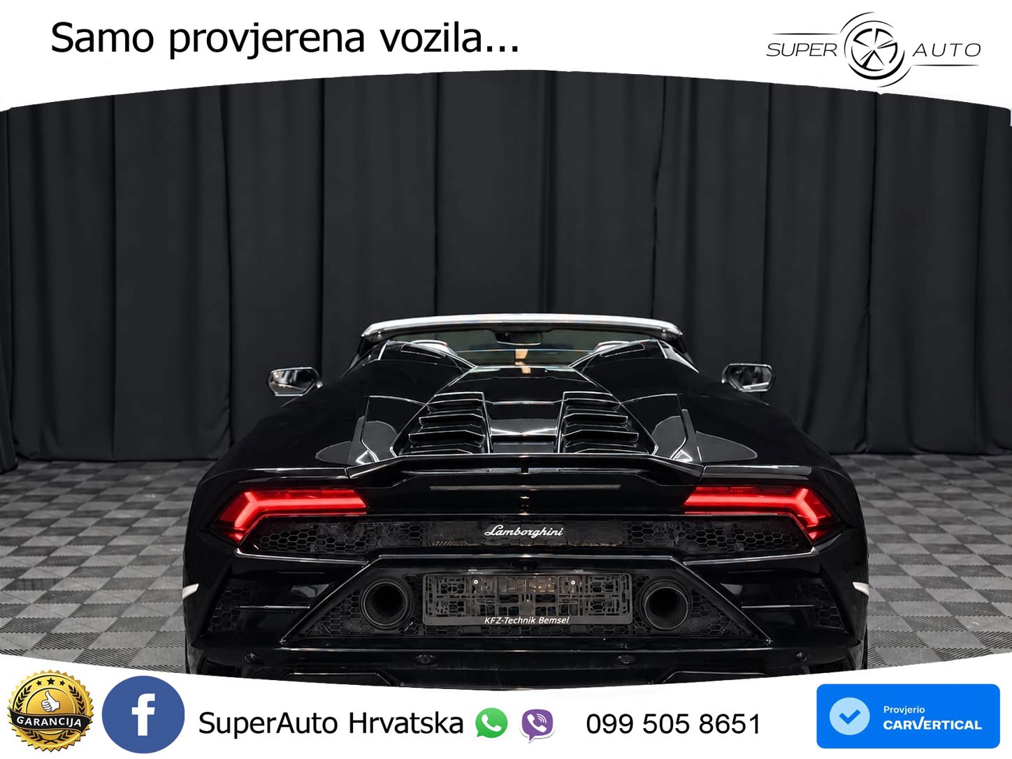 Lamborghini Huracan EVO Spyder 5.2 V10 (610 KS) LDF