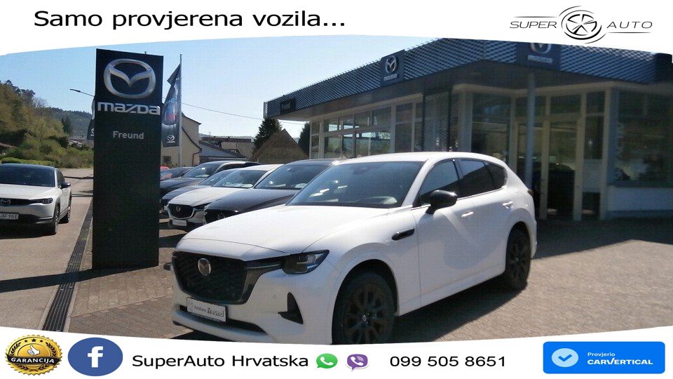 Mazda CX-60 3.3 e-Skyactiv D (254 KS) AWD Automatic MATRIX+GR SJED+KAM