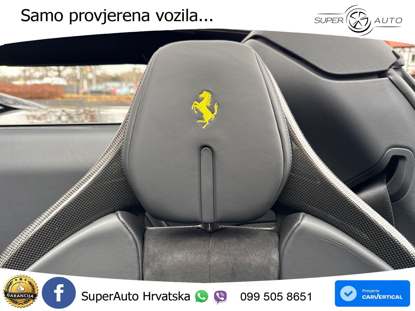 Ferrari 296 GTS 3.0 V6 (830 KS) F1 DCT LED+ACC
