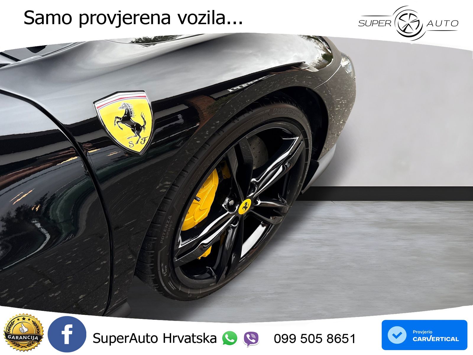 Ferrari 296 GTS 3.0 V6 (830 KS) F1 DCT LED+ACC