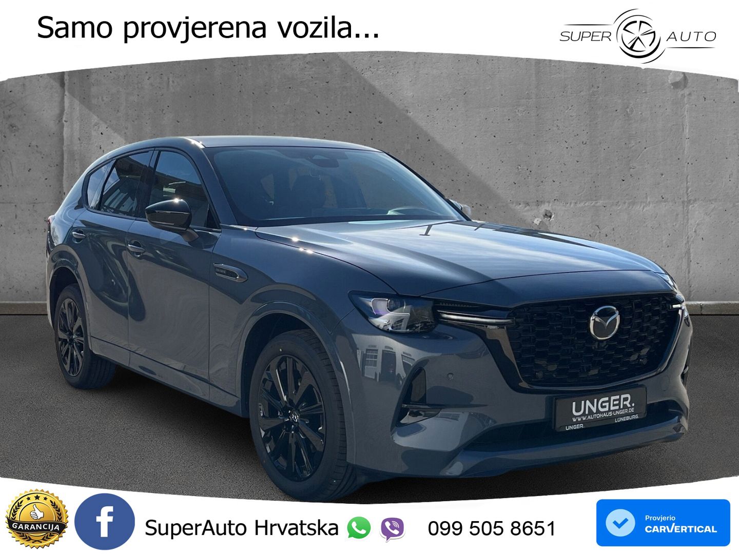 Mazda CX-60 3.3 e-Skyactiv D (254 KS) AWD Automatic MATRIX+GR SJED+KAM