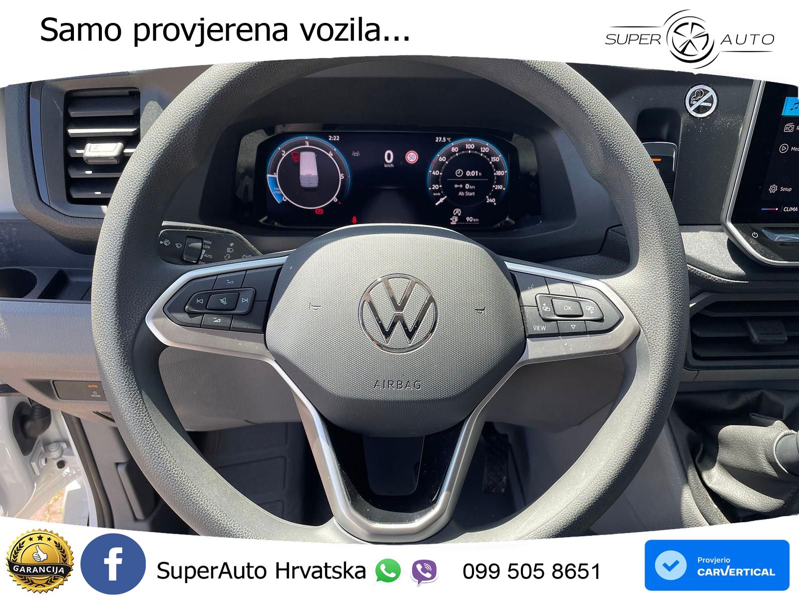 Volkswagen Crafter MIXTO 35 L4H3 NAV AHK oh.Schäden 5J.Gar 177 KS