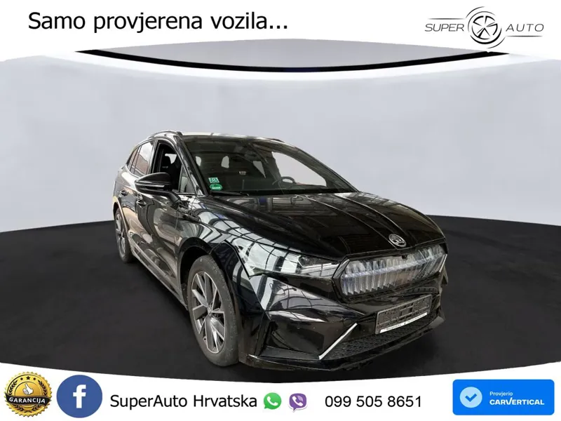 Škoda Enyaq iV 80 82 kWh (204 KS) SportLine MATRIX+GR SJED+KAM