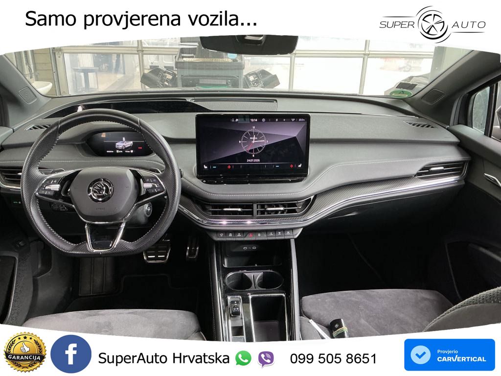 Škoda Enyaq iV 80 82 kWh (204 KS) SportLine MATRIX+GR SJED+KAM