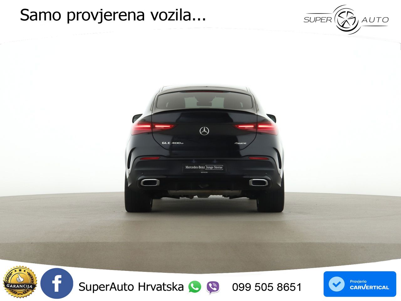 Mercedes GLE Coupe 400e (381 KS) 4MATIC 9G-TRONIC AMG ACC+HEAD+GR SJED+360+PANO