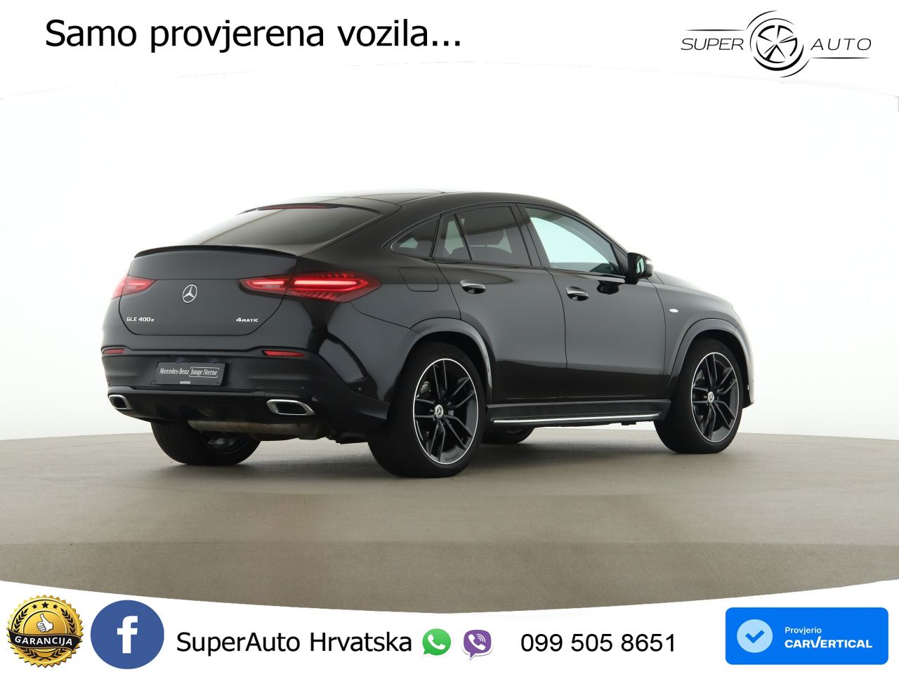 Mercedes GLE Coupe 400e (381 KS) 4MATIC 9G-TRONIC AMG ACC+HEAD+GR SJED+360+PANO