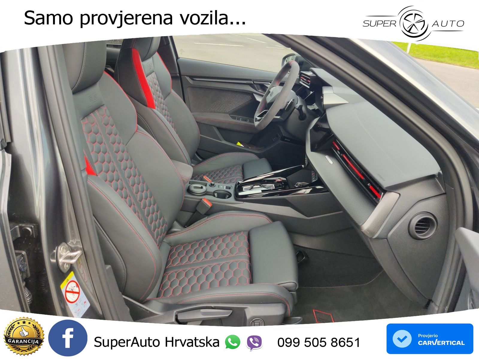 Audi RS3 Sedan 2.5 TFSI (400 KS) quattro S tronic LED+GR SJED+ACC