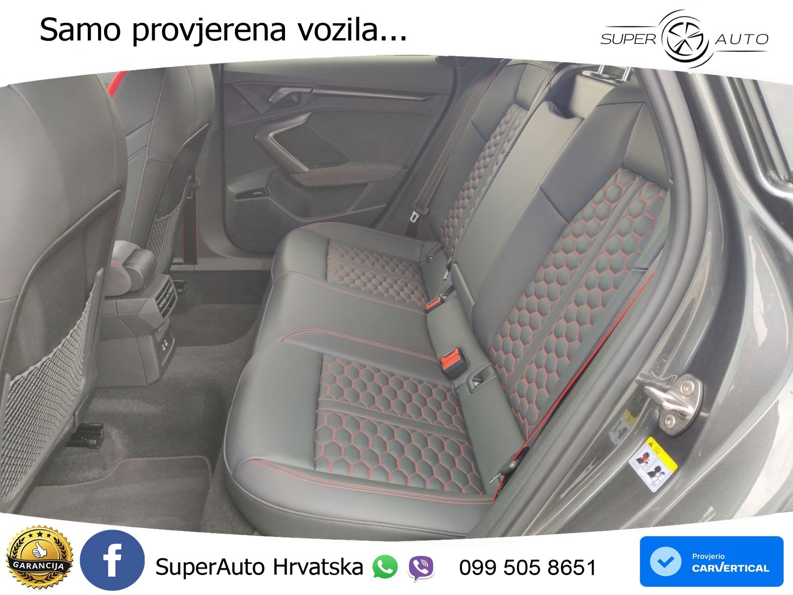 Audi RS3 Sedan 2.5 TFSI (400 KS) quattro S tronic LED+GR SJED+ACC