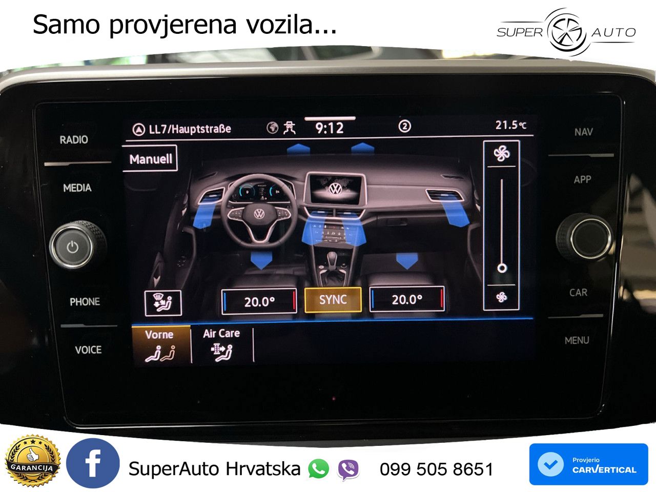 Volkswagen T-Roc 1.5 TSI (150 KS) DSG LED+GR SJED+ACC
