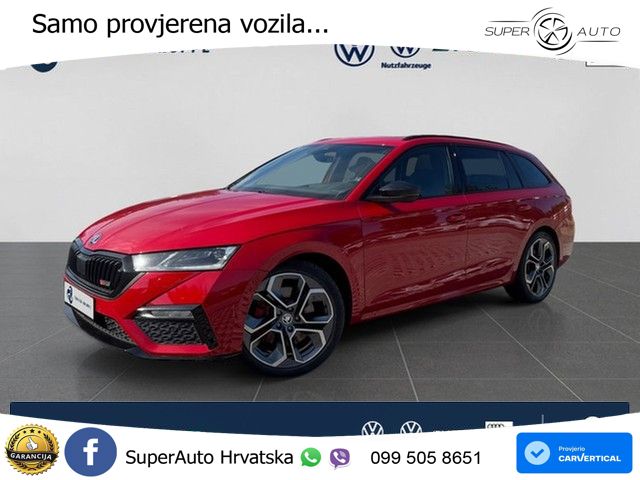 Škoda Octavia Combi RS 2.0 TSI (245 KS) DSG LED+GR SJED+ACC