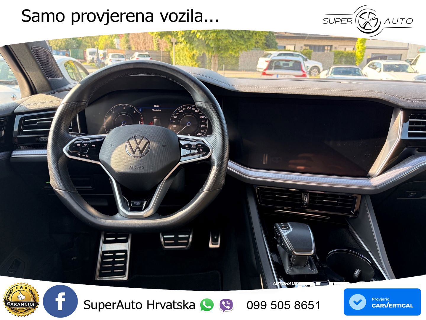Volkswagen Touareg 3.0 V6 TDI (286 KS) 4MOTION Tiptronic R-Line LED+GR SJED+ACC