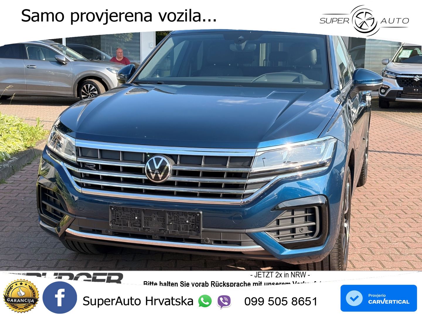 Volkswagen Touareg 3.0 V6 TDI (286 KS) 4MOTION Tiptronic R-Line LED+GR SJED+ACC