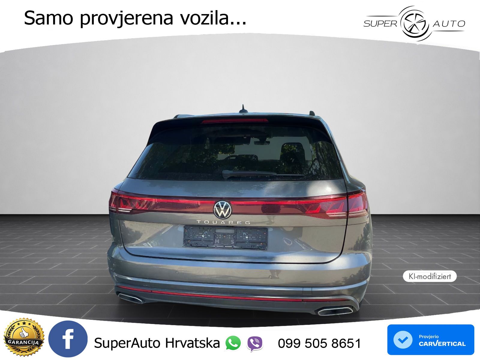 Volkswagen Touareg 3.0 V6 TDI (286 KS) 4MOTION Tiptronic ZRAČNI+ACC+GR SJED+KAM