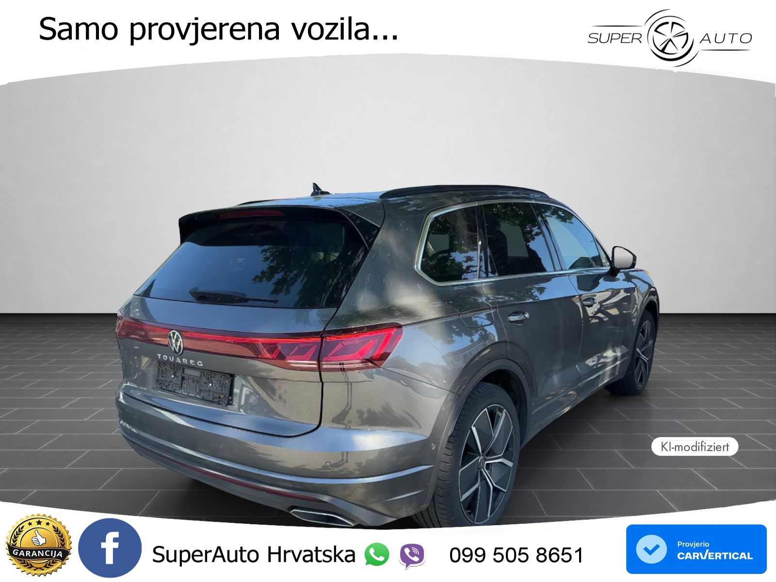 Volkswagen Touareg 3.0 V6 TDI (286 KS) 4MOTION Tiptronic ZRAČNI+ACC+GR SJED+KAM