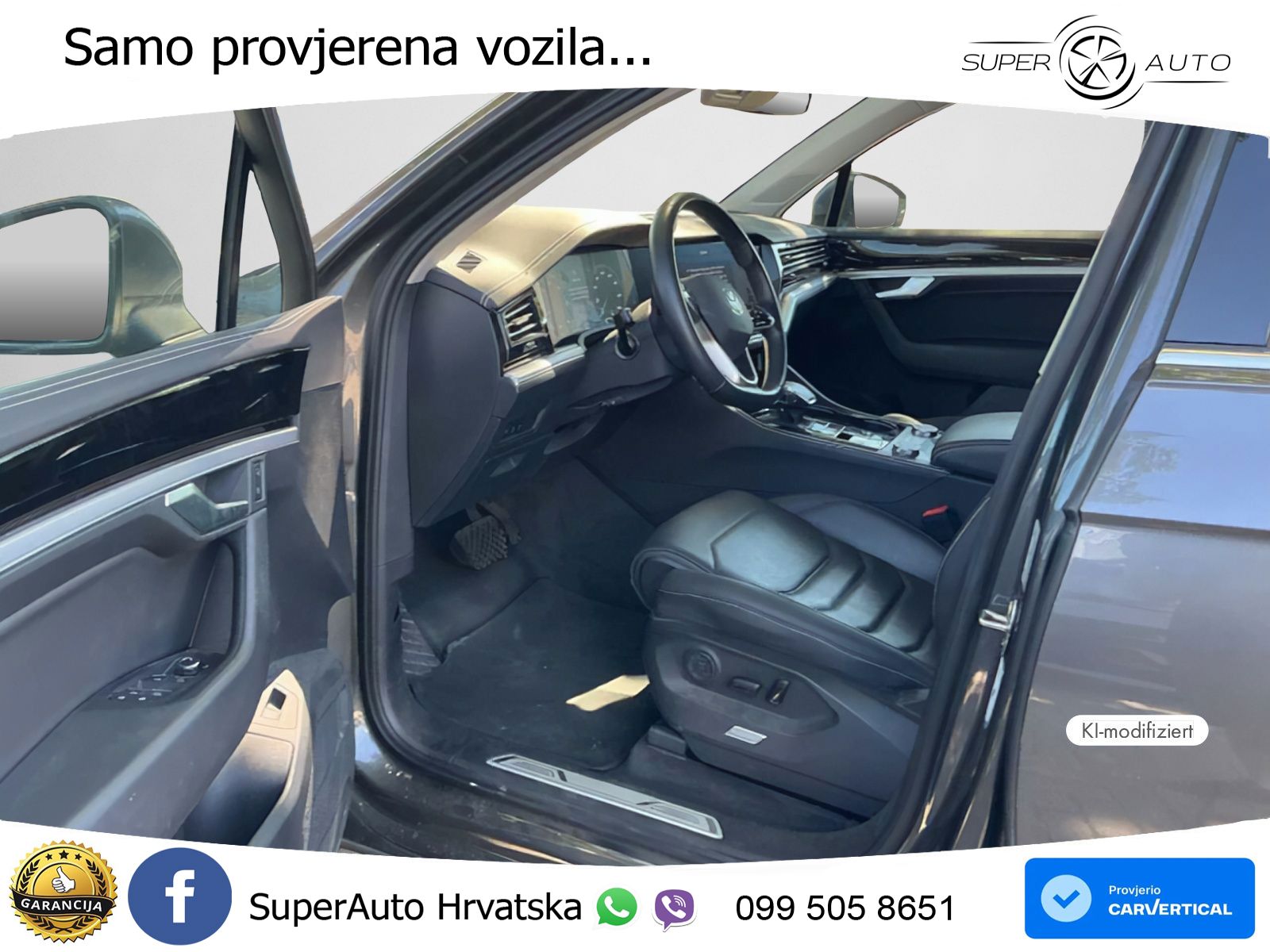 Volkswagen Touareg 3.0 V6 TDI (286 KS) 4MOTION Tiptronic ZRAČNI+ACC+GR SJED+KAM