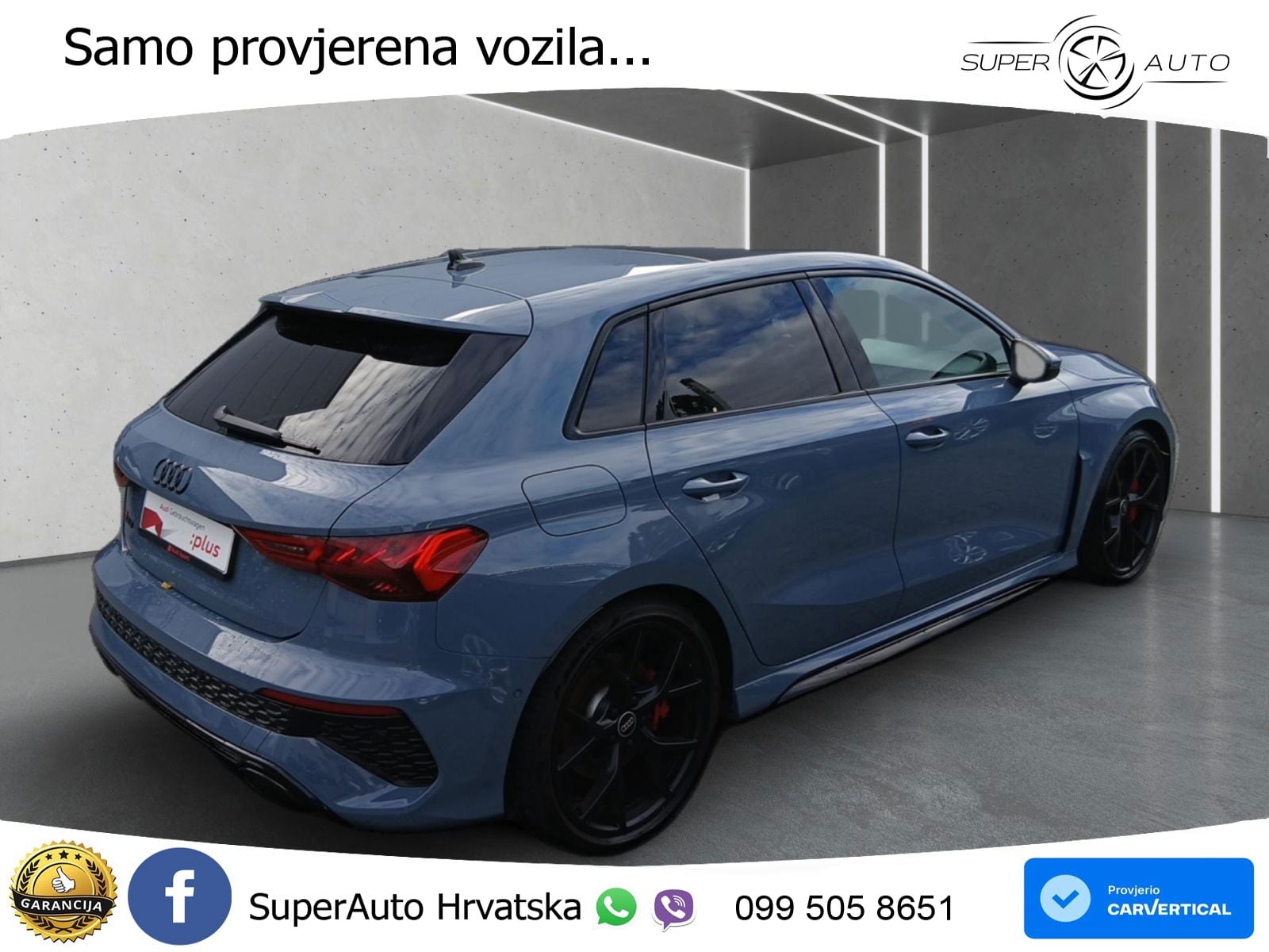 Audi RS3 Sedan 2.5 TFSI (400 KS) quattro S tronic MATRIX+GR SJED+KAM