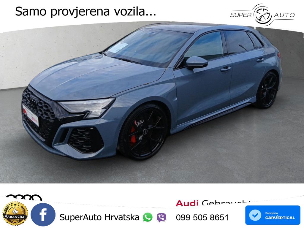 Audi RS3 Sedan 2.5 TFSI (400 KS) quattro S tronic MATRIX+GR SJED+KAM