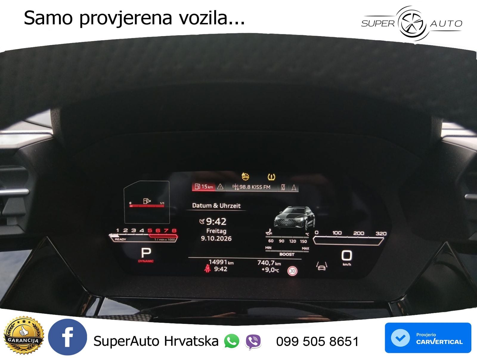 Audi RS3 Sedan 2.5 TFSI (400 KS) quattro S tronic MATRIX+GR SJED+KAM