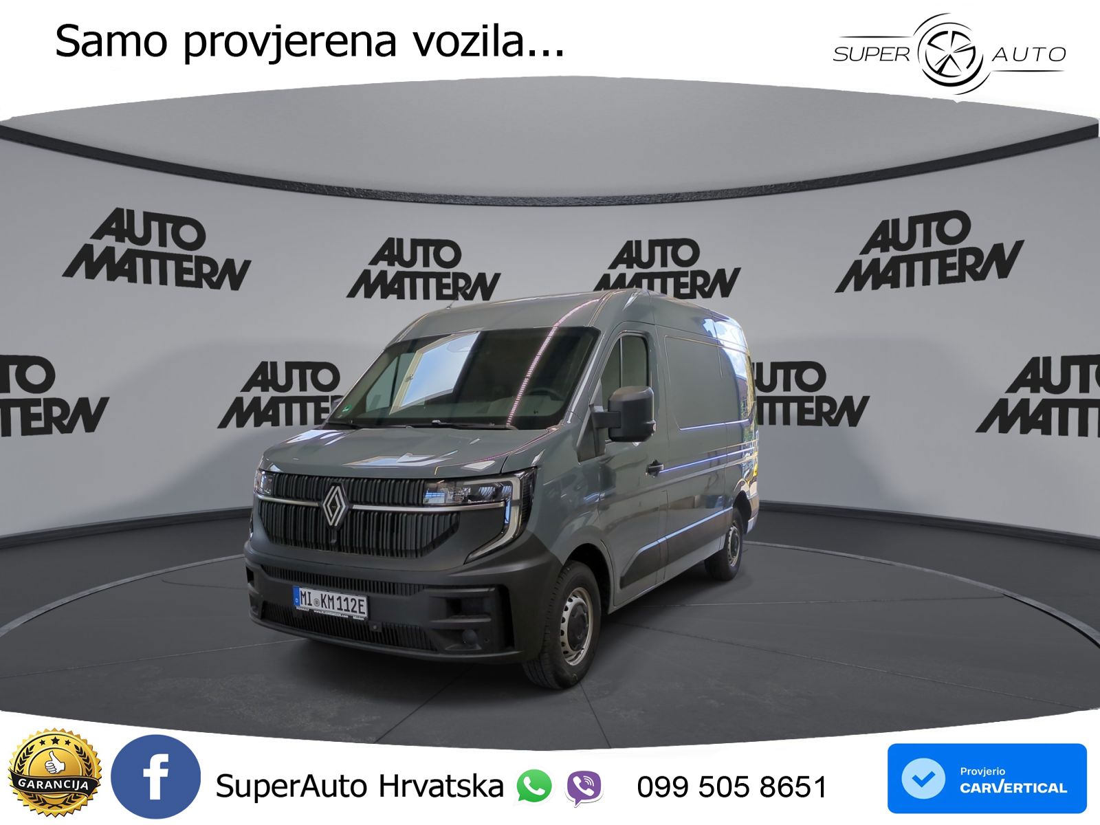 Renault Master Electric 3,5t L2H2 Advance 105kW 143 KS
