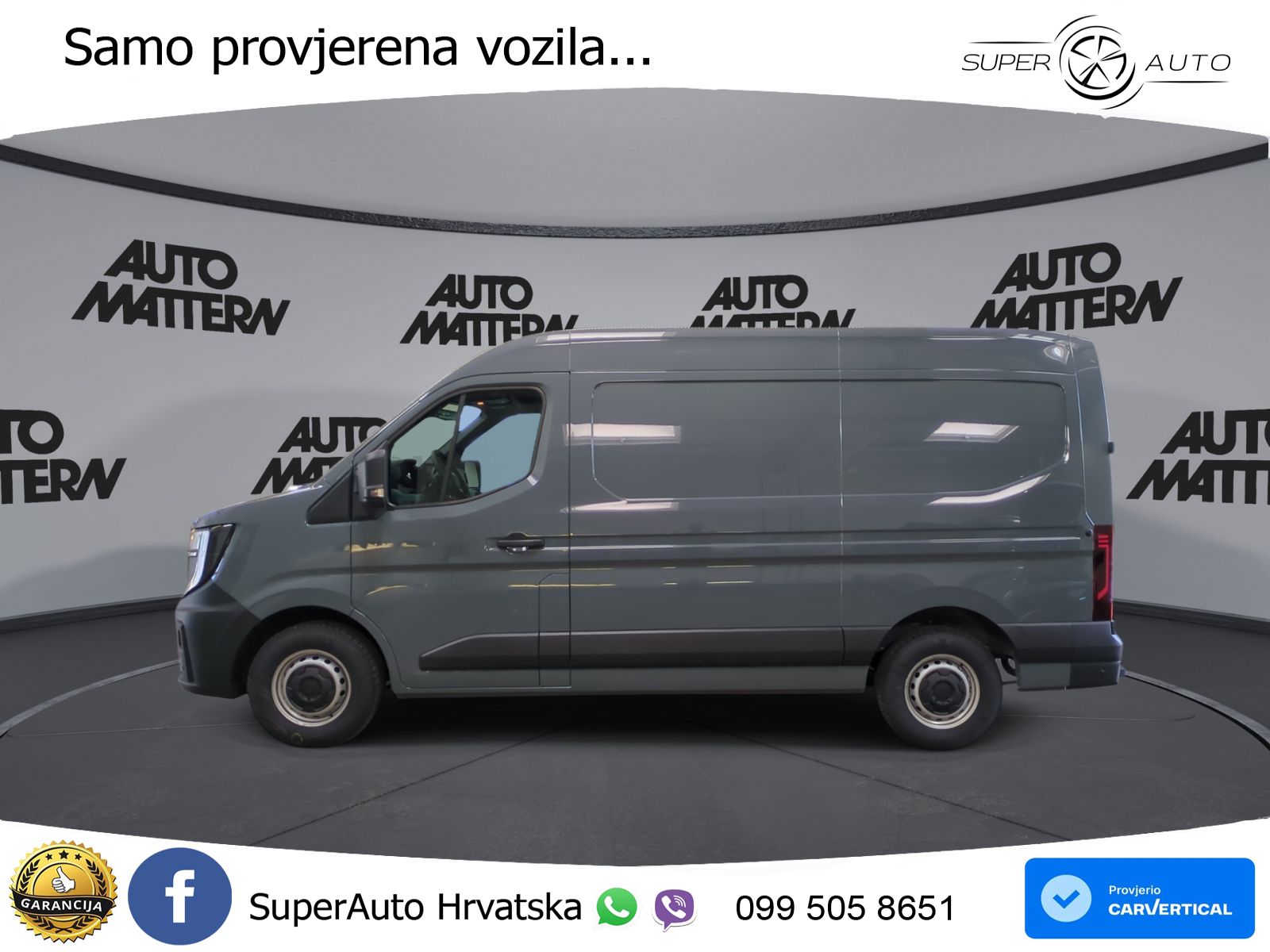Renault Master Electric 3,5t L2H2 Advance 105kW 143 KS