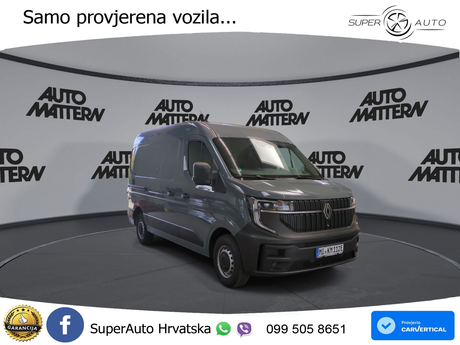 Renault Master Electric 3,5t L2H2 Advance 105kW 143 KS