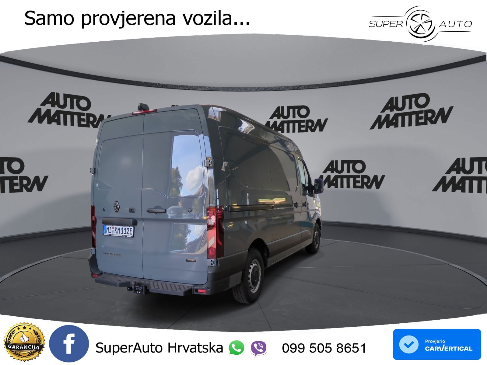 Renault Master Electric 3,5t L2H2 Advance 105kW 143 KS