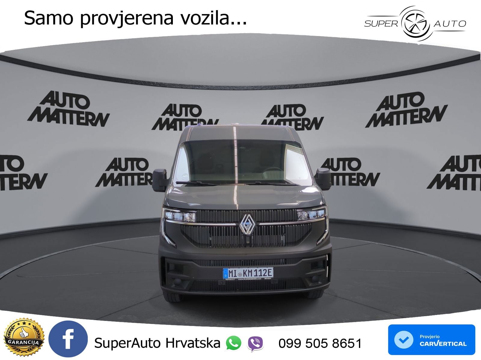 Renault Master Electric 3,5t L2H2 Advance 105kW 143 KS