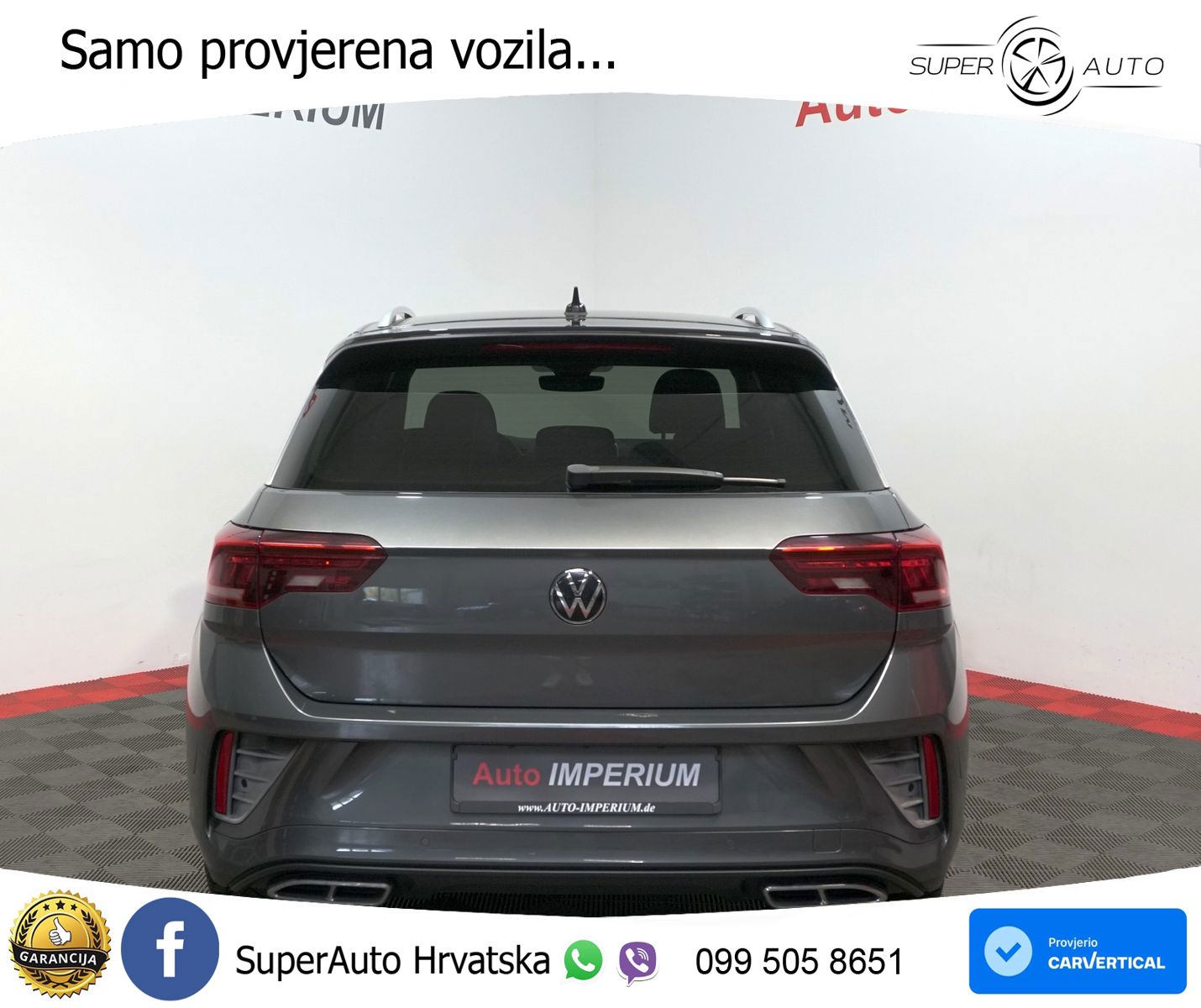 Volkswagen T-Roc 2.0 TDI (150 KS) DSG R-Line LED+GR SJED+ACC