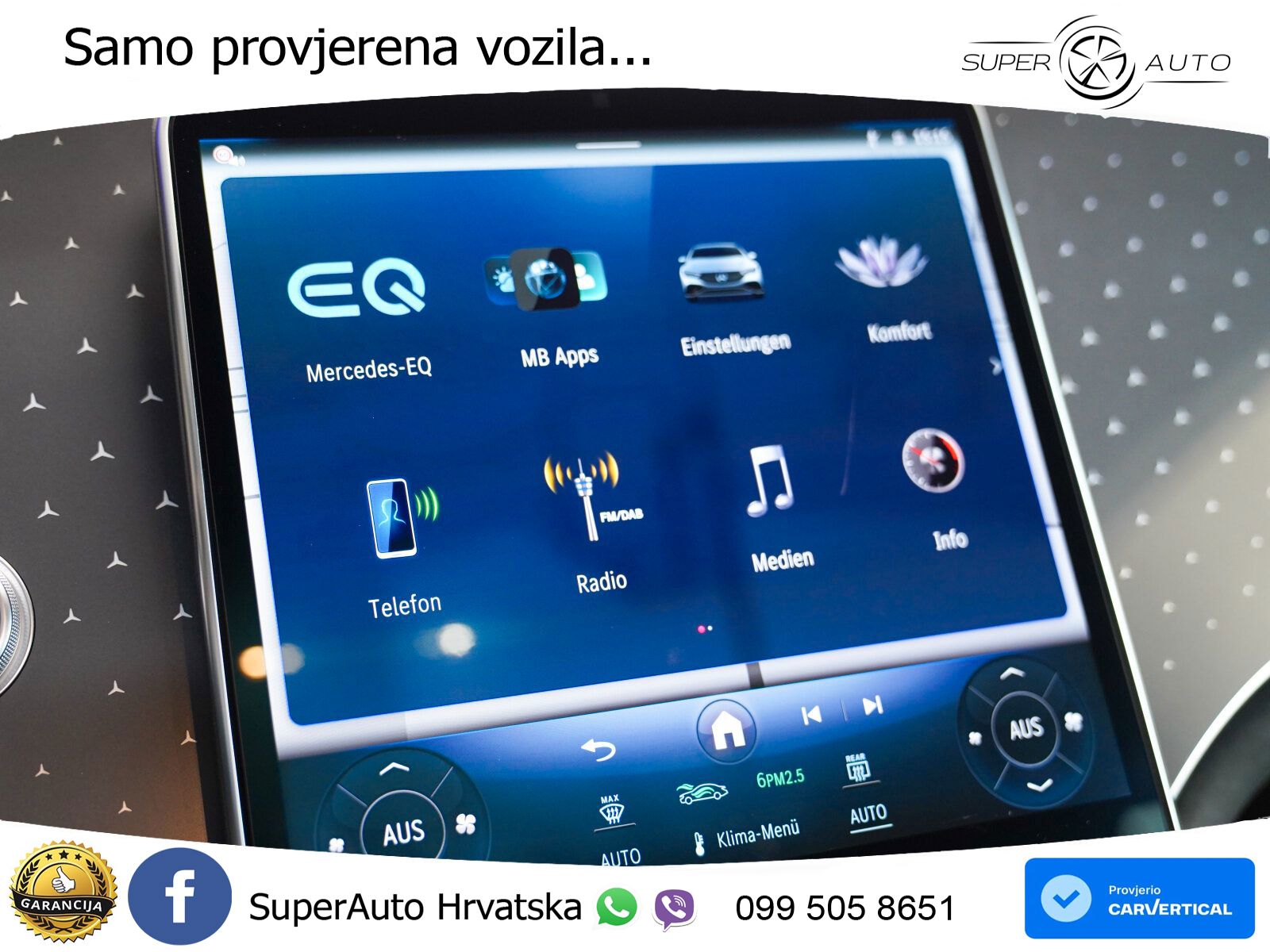 Mercedes EQE 350 100 kWh (320 KS) 4MATIC AMG ZRAČNI+ACC+GR SJED+KAM+PANO