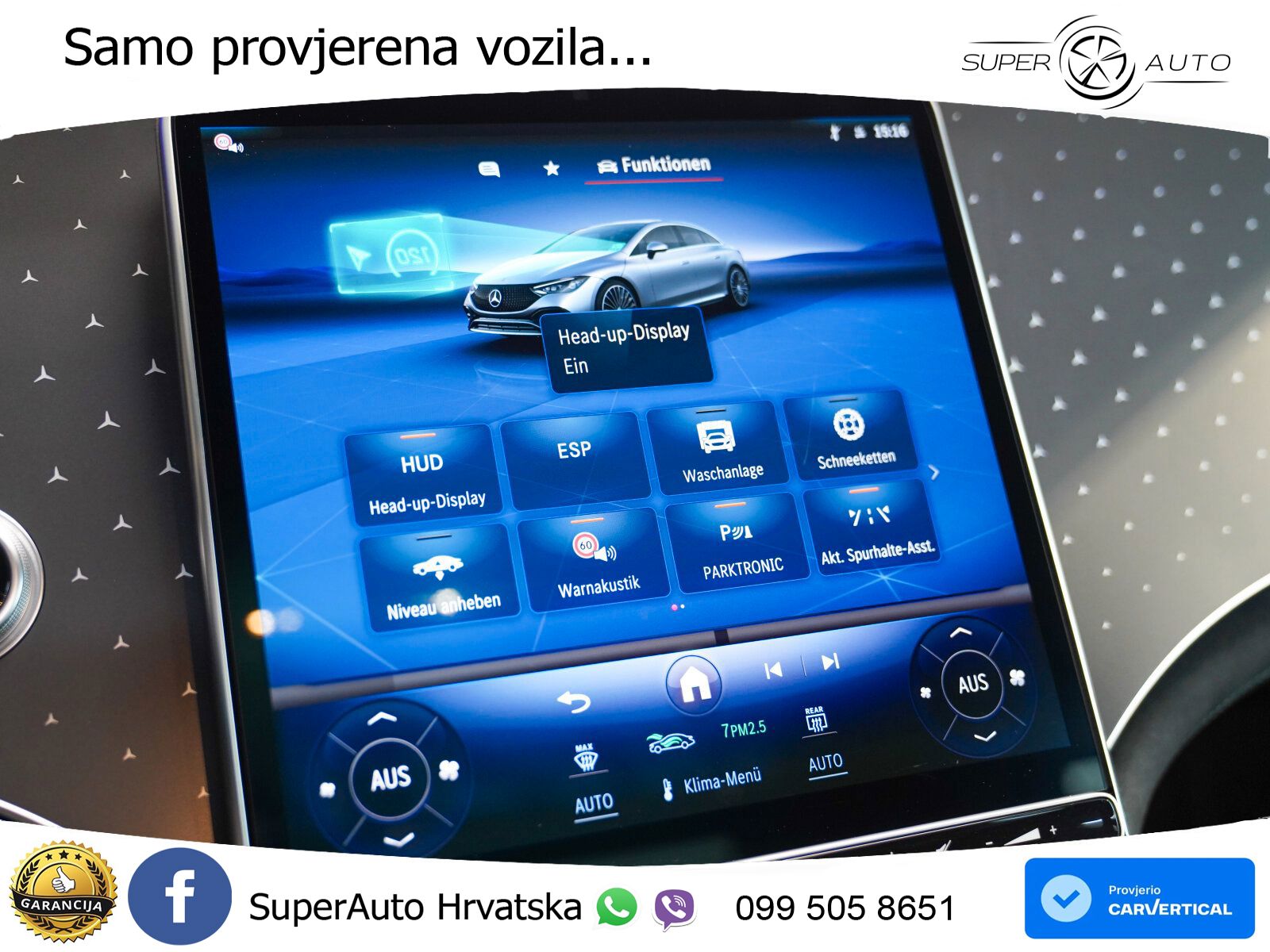 Mercedes EQE 350 100 kWh (320 KS) 4MATIC AMG ZRAČNI+ACC+GR SJED+KAM+PANO