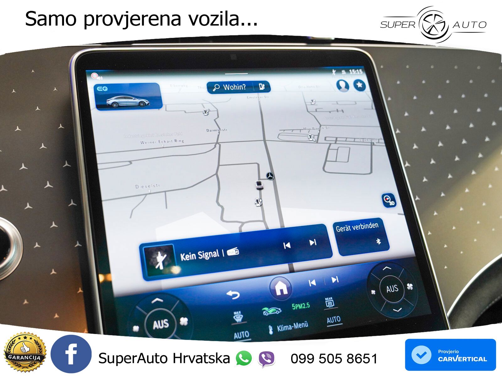 Mercedes EQE 350 100 kWh (320 KS) 4MATIC AMG ZRAČNI+ACC+GR SJED+KAM+PANO
