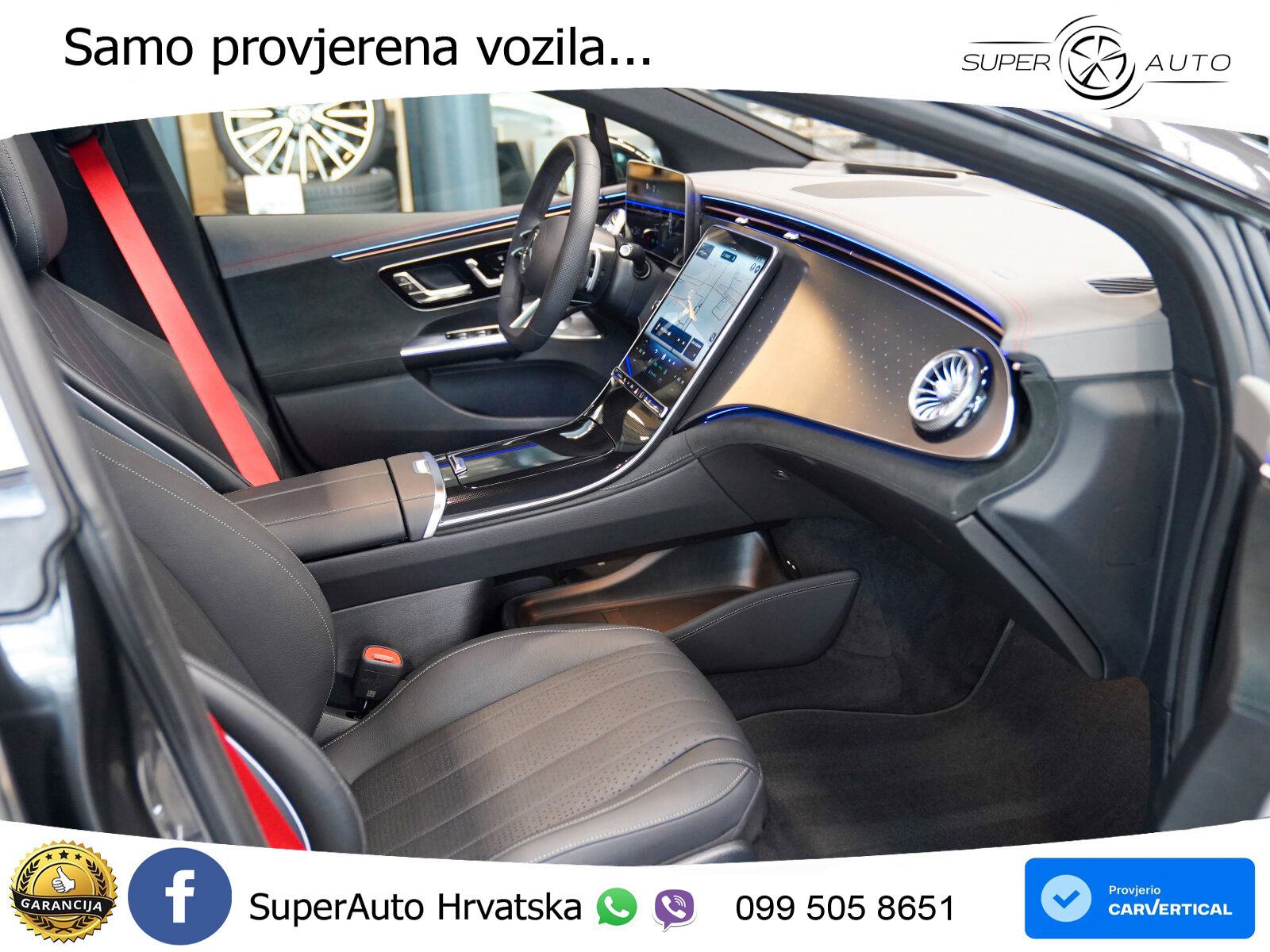 Mercedes EQE 350 100 kWh (320 KS) 4MATIC AMG ZRAČNI+ACC+GR SJED+KAM+PANO