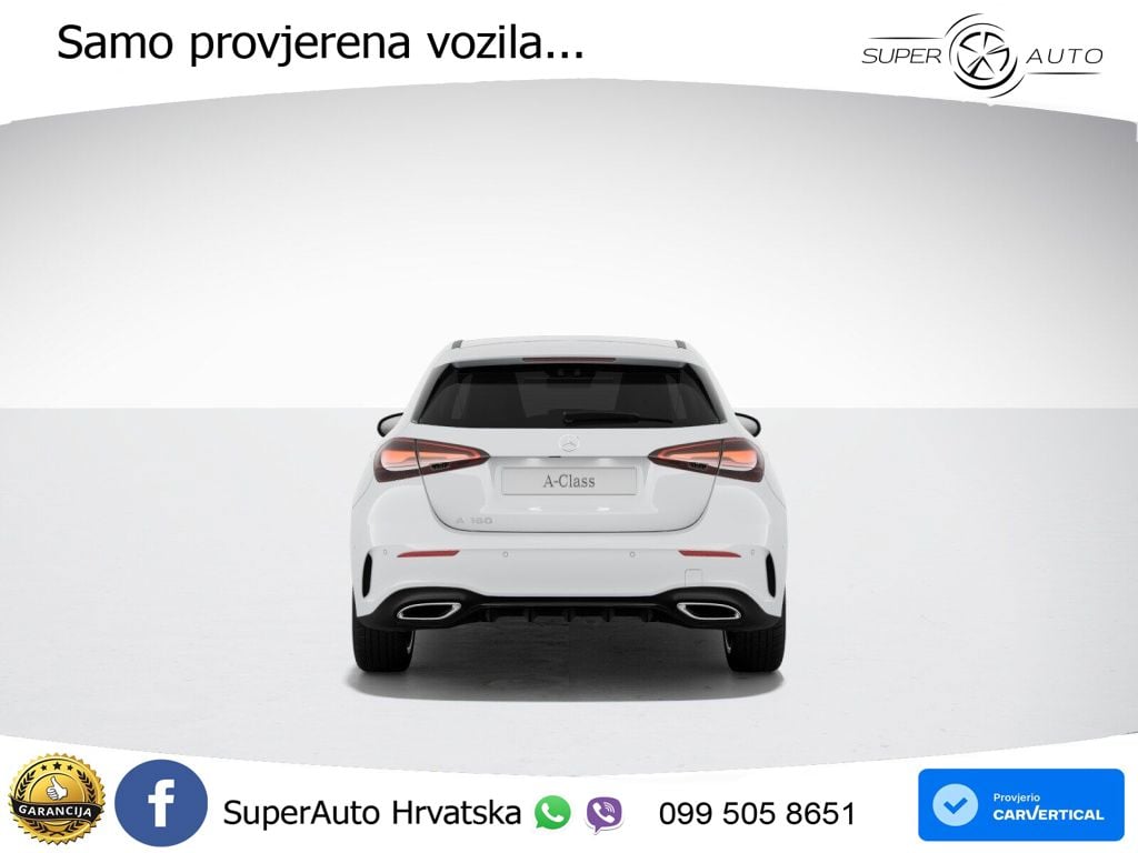 Mercedes-Benz A 180 7G-DCT AMG LED+GR SJED+ACC
