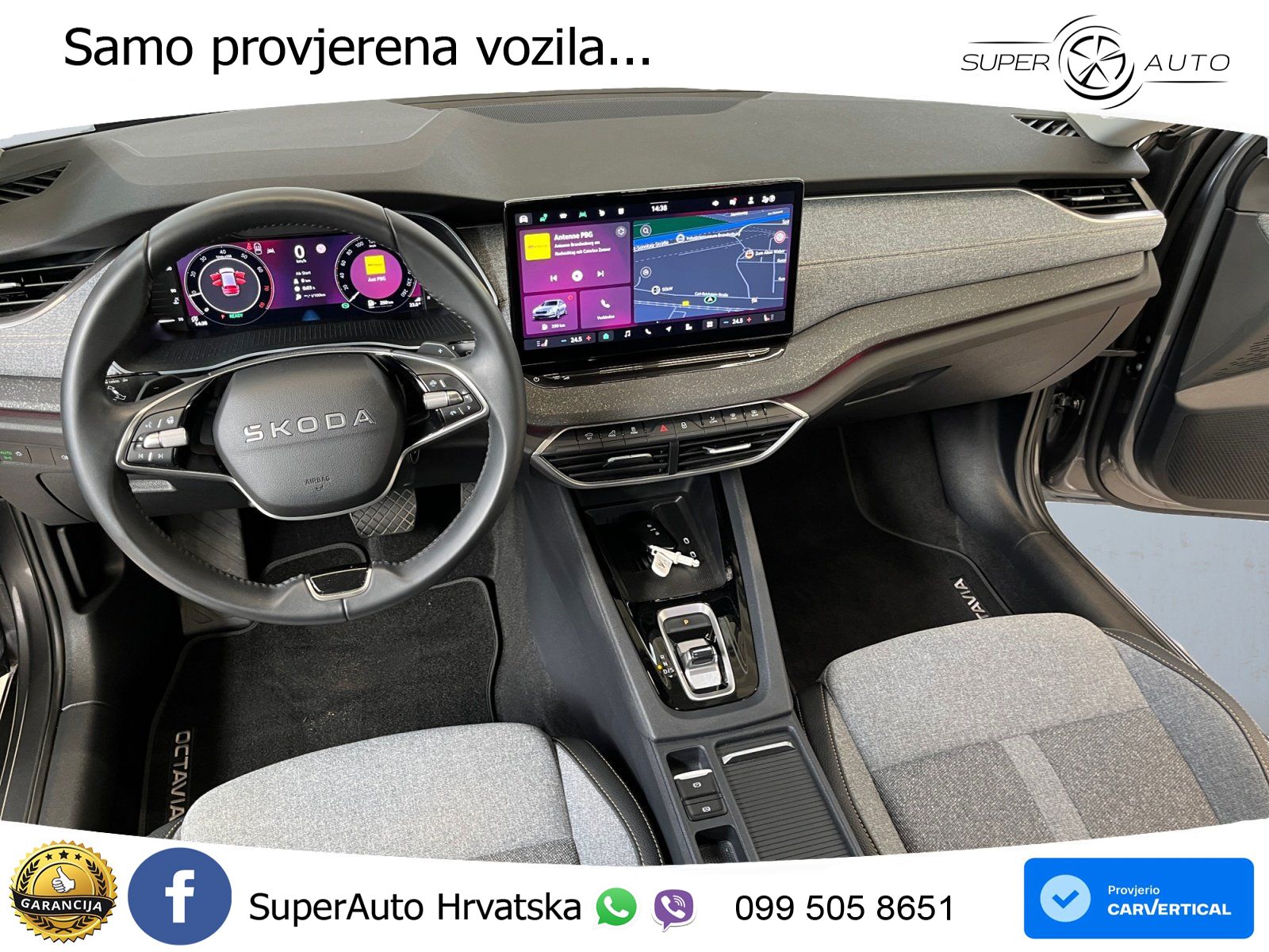 Škoda Octavia Combi 1.5 TSI (150 KS) DSG Selection LED+GR SJED+ACC