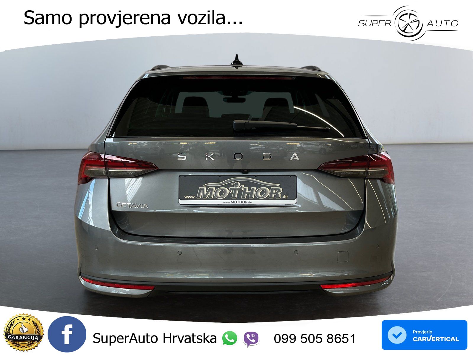 Škoda Octavia Combi 1.5 TSI (150 KS) DSG Selection LED+GR SJED+ACC