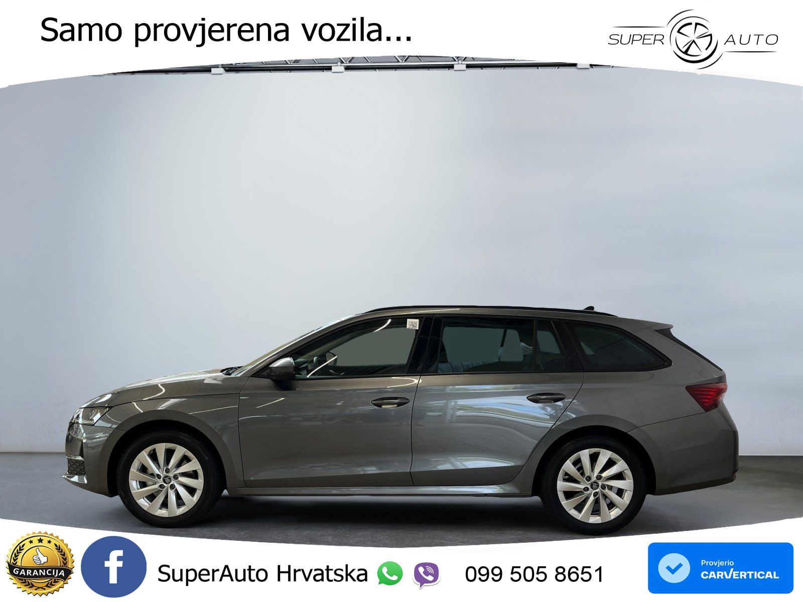 Škoda Octavia Combi 1.5 TSI (150 KS) DSG Selection LED+GR SJED+ACC