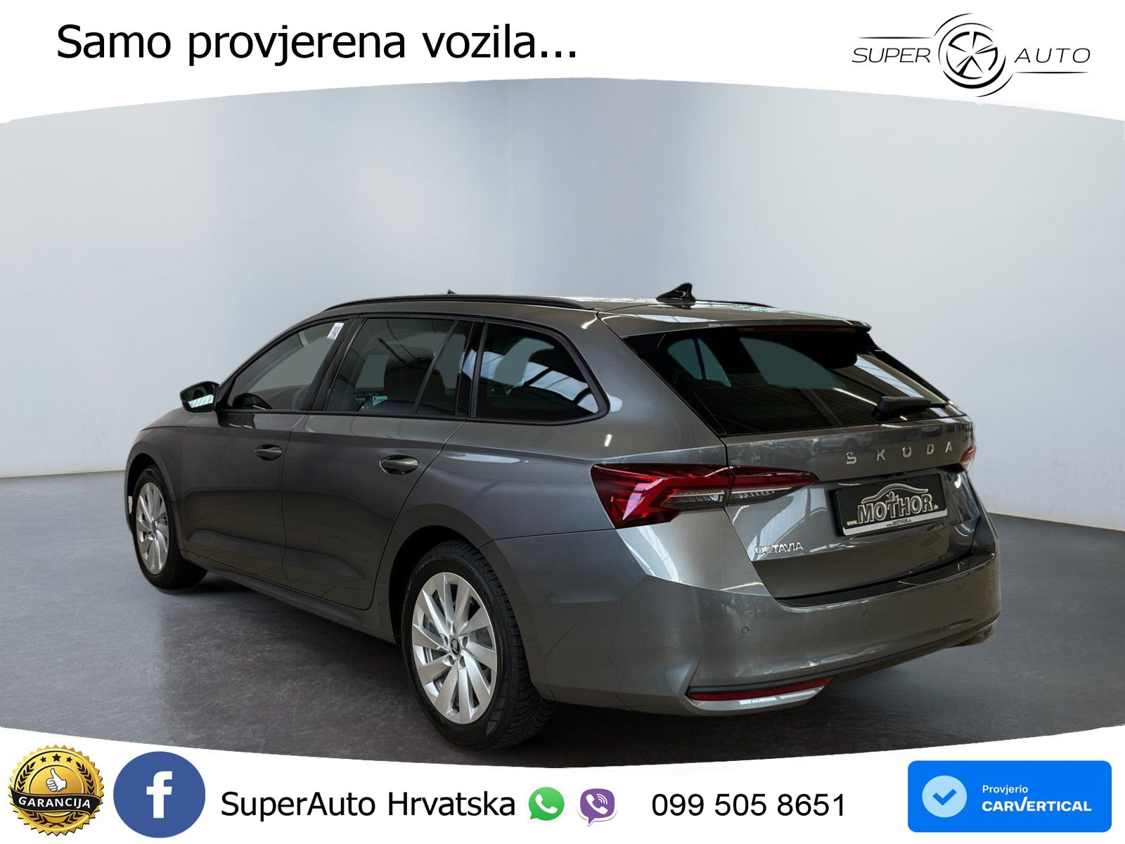 Škoda Octavia Combi 1.5 TSI (150 KS) DSG Selection LED+GR SJED+ACC
