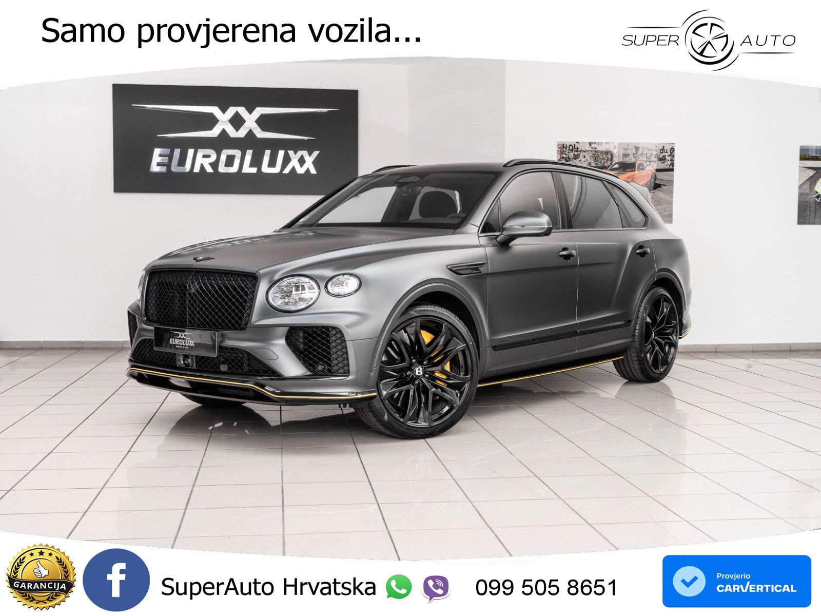 Bentley Bentayga 4.0 V8 (550 KS) AWD Automatic LED+GR SJED+ACC