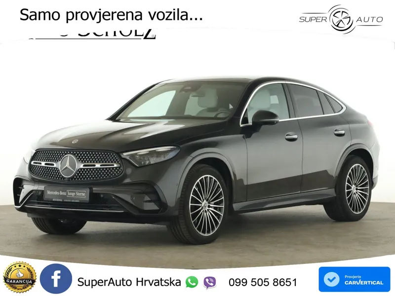 Mercedes GLC Coupe 220d (197 KS) 4MATIC 9G-TRONIC AMG ACC+GR SJED+360+PANO