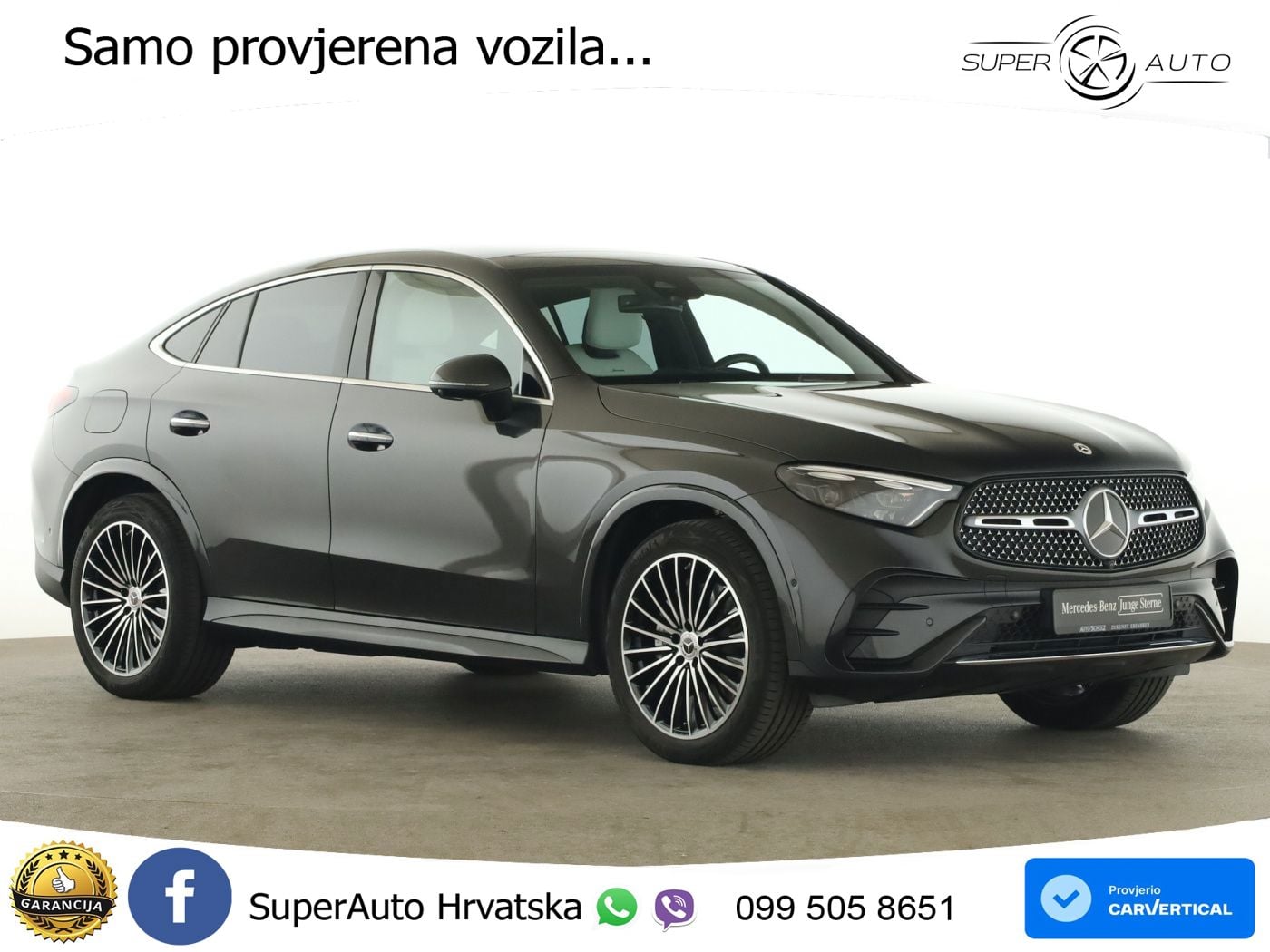 Mercedes GLC Coupe 220d (197 KS) 4MATIC 9G-TRONIC AMG ACC+GR SJED+360+PANO