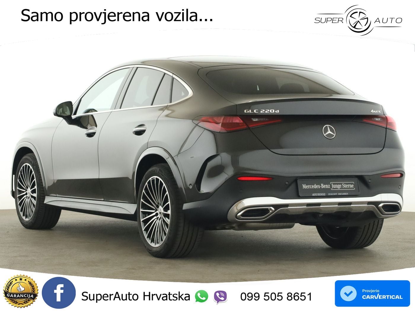 Mercedes GLC Coupe 220d (197 KS) 4MATIC 9G-TRONIC AMG ACC+GR SJED+360+PANO