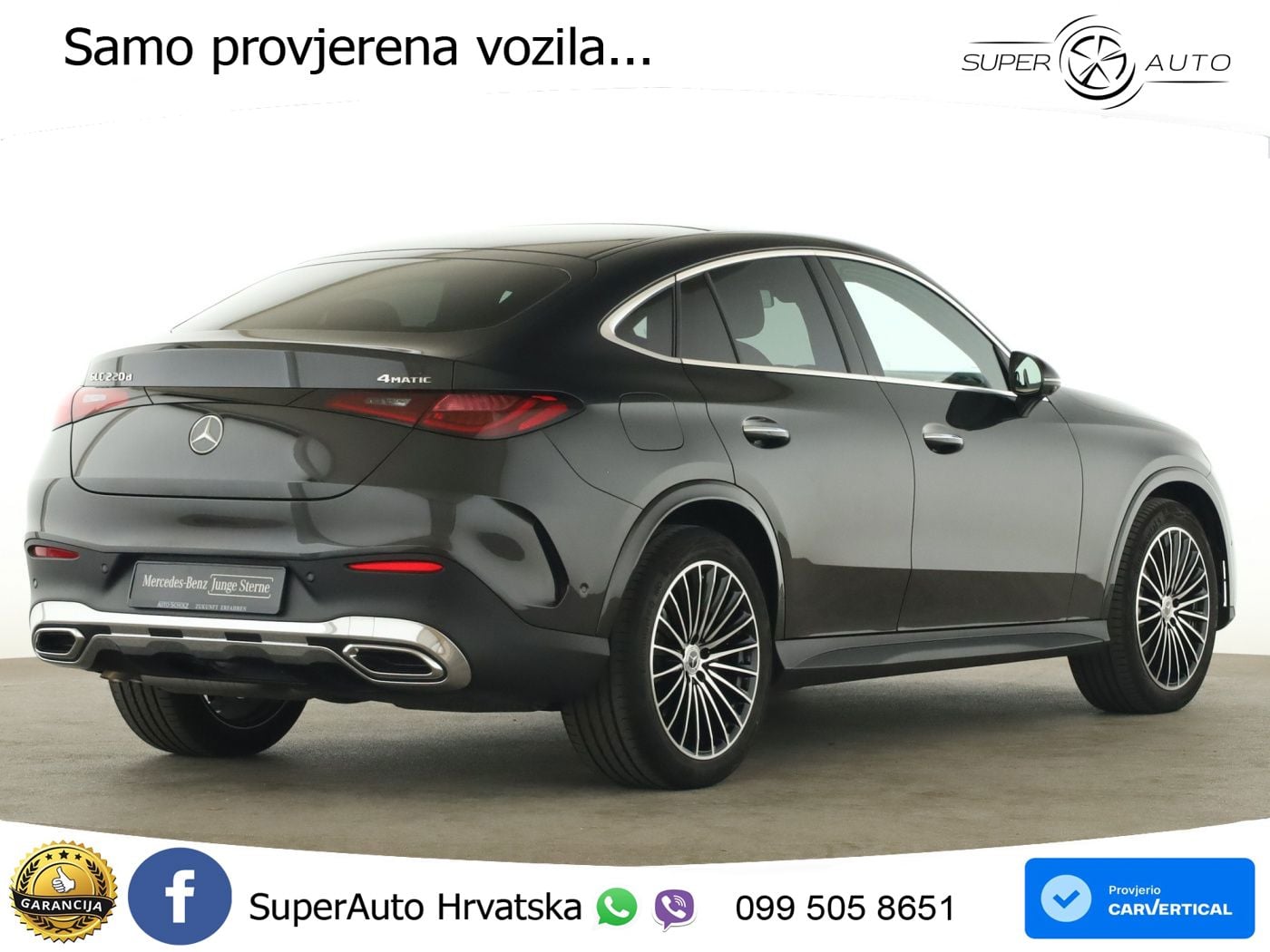 Mercedes GLC Coupe 220d (197 KS) 4MATIC 9G-TRONIC AMG ACC+GR SJED+360+PANO