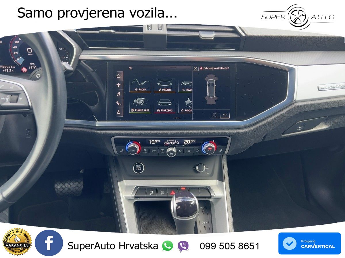 Audi Q3 40 TFSI (190 KS) quattro S tronic S line