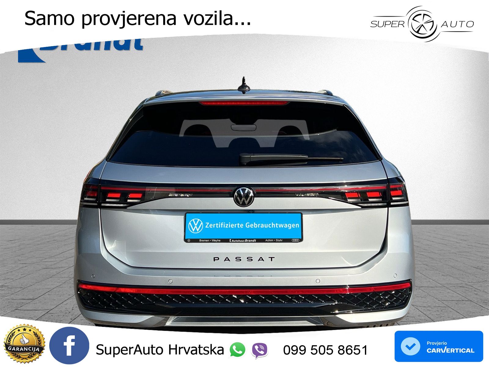 Volkswagen Passat Variant 2.0 TDI (193 KS) 4MOTION DSG R-Line LED+GR SJED+ACC