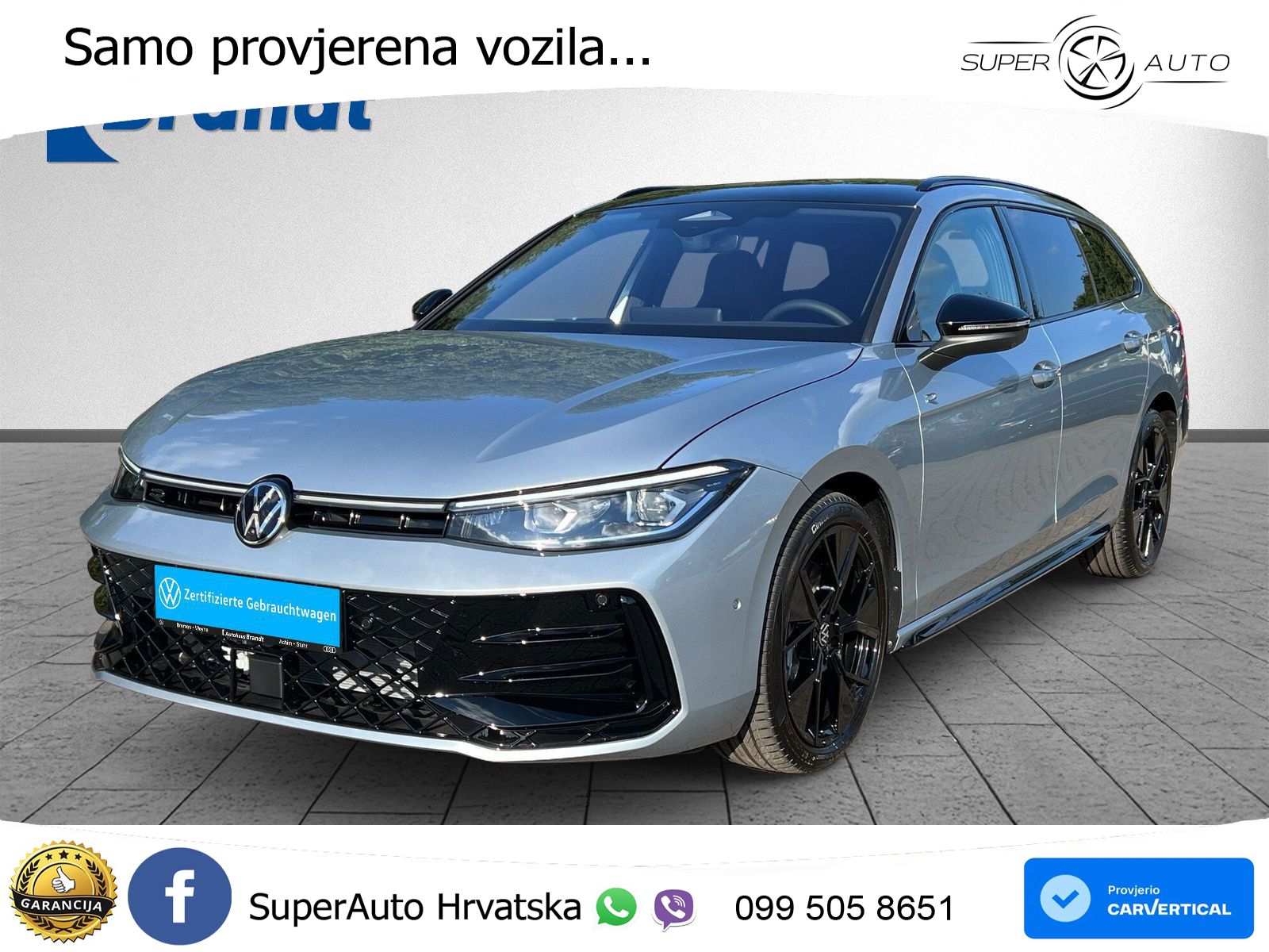 Volkswagen Passat Variant 2.0 TDI (193 KS) 4MOTION DSG R-Line LED+GR SJED+ACC